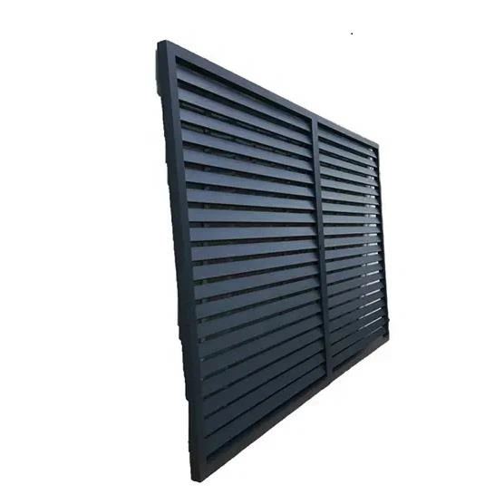 10x10 Window Louver Extrusion Shutter